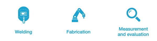 Welding ＞ Fabrication ＞ Measurement and evaluation